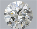 Natural Diamond 0.78 Carats, Round with Excellent Cut, J Color, VVS2 Clarity and Certified by GIA