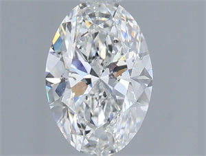Foto Diamante Natural 1.00 quilates, Ovalado , Color G, claridad SI1 y certificado HRD de