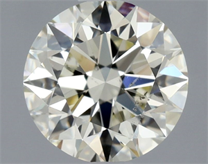 Picture of Natural Diamond 0.84 Carats, Round with Excellent Cut, M Color, SI2 Clarity and Certified by GIA