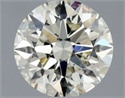 Natural Diamond 0.84 Carats, Round with Excellent Cut, M Color, SI2 Clarity and Certified by GIA