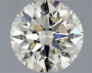 Picture of Natural Diamond 0.84 Carats, Round with Excellent Cut, M Color, SI2 Clarity and Certified by GIA