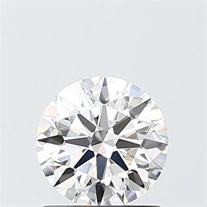 Picture of Lab Grown Diamond 1.01 Carats, Round with Excellent Cut, E Color, VS1 Clarity and Certified by IGI