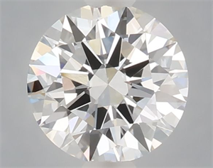 Picture of Lab Grown Diamond 1.06 Carats, Round with Excellent Cut, D Color, VVS2 Clarity and Certified by IGI