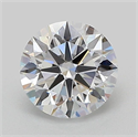 Lab Grown Diamond 1.03 Carats, Round with Ideal Cut, D Color, VS1 Clarity and Certified by IGI