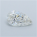 Natural Diamond 0.30 Carats, Pear with  Cut, G Color, VS2 Clarity and Certified by GIA