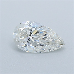 Picture of Natural Diamond 0.30 Carats, Pear with  Cut, G Color, VS2 Clarity and Certified by GIA
