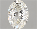 Natural Diamond 1.32 Carats, Oval with  Cut, I Color, VS1 Clarity and Certified by GIA