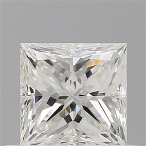 Picture of Natural Diamond 0.50 Carats, Princess with  Cut, G Color, VS1 Clarity and Certified by GIA