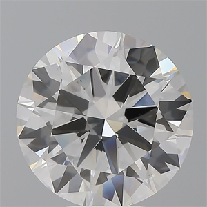 Picture of Lab Grown Diamond 5.52 Carats, Round with Excellent Cut, E Color, VS1 Clarity and Certified by IGI