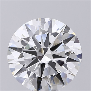 Picture of Lab Grown Diamond 9.01 Carats, Round with Excellent Cut, G Color, VVS2 Clarity and Certified by IGI