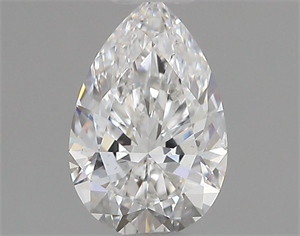 Foto Diamante Natural 0.51 quilates, De pera , Color F, claridad SI1 y certificado GIA de