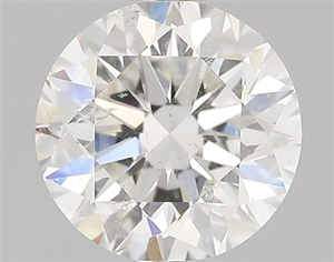 Picture of Natural Diamond 0.70 Carats, Round with Very Good Cut, I Color, SI2 Clarity and Certified by GIA