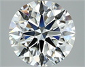 Diamante Natural 2.06 quilates, Redondo , Color H, claridad VVS1 y certificado GIA