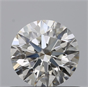 Diamante Natural 0.70 quilates, Redondo , Color F, claridad IF y certificado IGI
