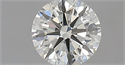 Diamante Natural 0.41 quilates, Redondo , Color K, claridad VVS1 y certificado GIA