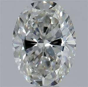 Picture of Natural Diamond 0.71 Carats, Oval with  Cut, I Color, VVS1 Clarity and Certified by GIA
