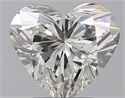 Natural Diamond 2.71 Carats, Heart with  Cut, H Color, SI1 Clarity and Certified by GIA