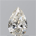 Diamante Natural 0.74 quilates, De pera , Color J, claridad VVS1 y certificado GIA