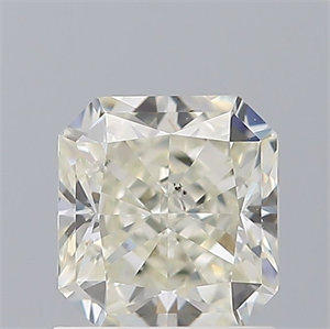 Picture of Natural Diamond 1.01 Carats, Radiant with  Cut, J Color, SI1 Clarity and Certified by IGI