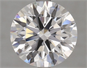 Lab Grown Diamond 2.53 Carats, Round with Ideal Cut, F Color, VVS2 Clarity and Certified by IGI
