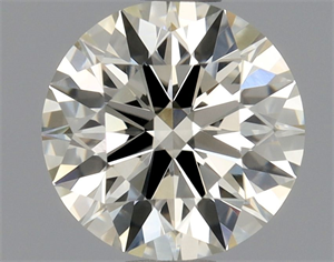 Picture of Natural Diamond 0.70 Carats, Round with Excellent Cut, K Color, VS2 Clarity and Certified by GIA