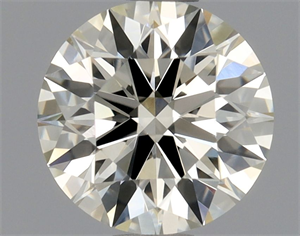 Picture of Natural Diamond 0.70 Carats, Round with Excellent Cut, K Color, VS2 Clarity and Certified by GIA
