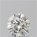 Natural Diamond 1.09 Carats, Round with Excellent Cut, J Color, VVS2 Clarity and Certified by GIA