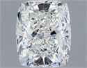 Diamante Natural 0.81 quilates, Del cojín , Color G, claridad VVS2 y certificado GIA