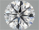Lab Grown Diamond 1.31 Carats, Round with Excellent Cut, D Color, VS1 Clarity and Certified by IGI
