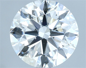 Foto Diamante Natural 2.01 quilates, Redondo , Color F, claridad SI2 y certificado IGI de