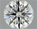 Diamante Natural 0.43 quilates, Redondo , Color F, claridad IF y certificado GIA