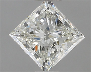 Picture of Natural Diamond 0.80 Carats, Princess with  Cut, I Color, VS1 Clarity and Certified by IGI