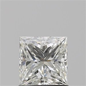 Foto Diamante Natural 1.01 quilates, Princesa , Color I, claridad VS2 y certificado GIA de