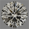 Natural Diamond 1.03 Carats, Round with Excellent Cut, I Color, I1 Clarity and Certified by GIA