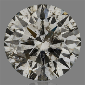 Picture of Natural Diamond 1.03 Carats, Round with Excellent Cut, I Color, I1 Clarity and Certified by GIA