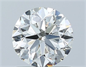 Diamante Natural 0.80 quilates, Redondo , Color H, claridad VS1 y certificado GIA