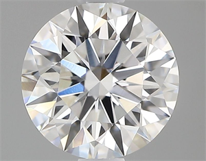 Picture of Lab Grown Diamond 1.02 Carats, Round with Ideal Cut, D Color, VS1 Clarity and Certified by IGI