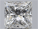 Natural Diamond 1.50 Carats, Princess with  Cut, G Color, VS2 Clarity and Certified by GIA