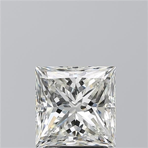Picture of Natural Diamond 2.01 Carats, Princess with  Cut, J Color, VVS1 Clarity and Certified by GIA