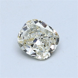 Picture of Natural Diamond 0.51 Carats, Cushion with  Cut, L Color, SI1 Clarity and Certified by GIA