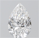 Natural Diamond 1.01 Carats, Pear with  Cut, D Color, VS1 Clarity and Certified by GIA