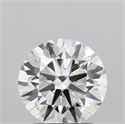 Lab Grown Diamond 1.54 Carats, Round with Ideal Cut, E Color, VVS2 Clarity and Certified by IGI