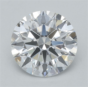 Picture of Lab Grown Diamond 1.16 Carats, Round with Ideal Cut, D Color, VVS2 Clarity and Certified by IGI