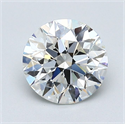 Diamante Natural 1.50 quilates, Redondo , Color I, claridad VS1 y certificado GIA
