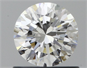Natural Diamond 0.71 Carats, Round with Excellent Cut, D Color, VVS1 Clarity and Certified by GIA