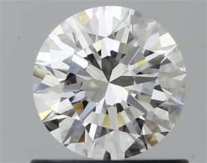 Picture of Natural Diamond 0.71 Carats, Round with Excellent Cut, D Color, VVS1 Clarity and Certified by GIA