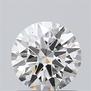 Picture of Natural Diamond 0.71 Carats, Round with Excellent Cut, H Color, VS2 Clarity and Certified by GIA