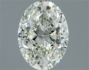 Picture of Natural Diamond 0.92 Carats, Oval with  Cut, J Color, SI2 Clarity and Certified by IGI