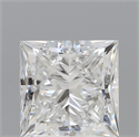 Natural Diamond 2.11 Carats, Princess with  Cut, F Color, VS1 Clarity and Certified by GIA