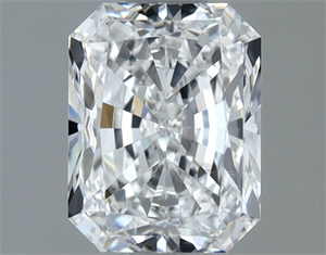 Picture of Natural Diamond 1.21 Carats, Radiant with  Cut, E Color, VS2 Clarity and Certified by GIA